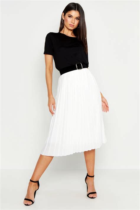 white skirt fashion ideas|cute outfits with white skirts.